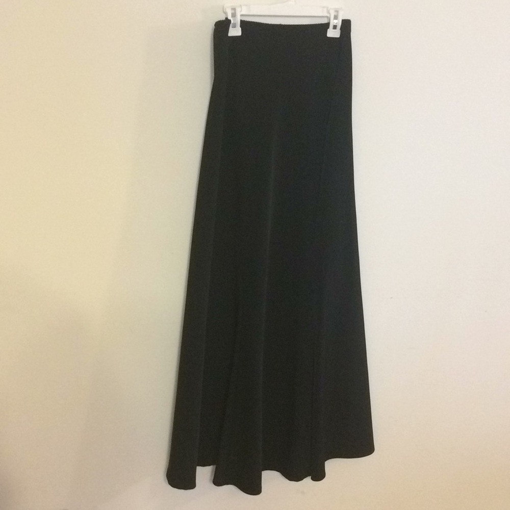 Georgiou  Long Black Skirt
